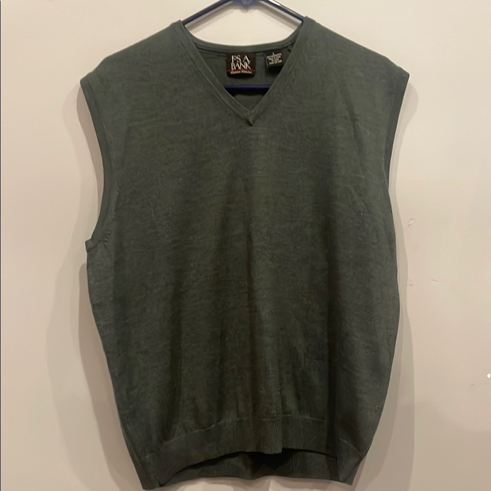 Green Men's Sweater Vest